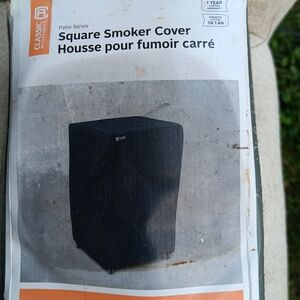Smoker grill cover